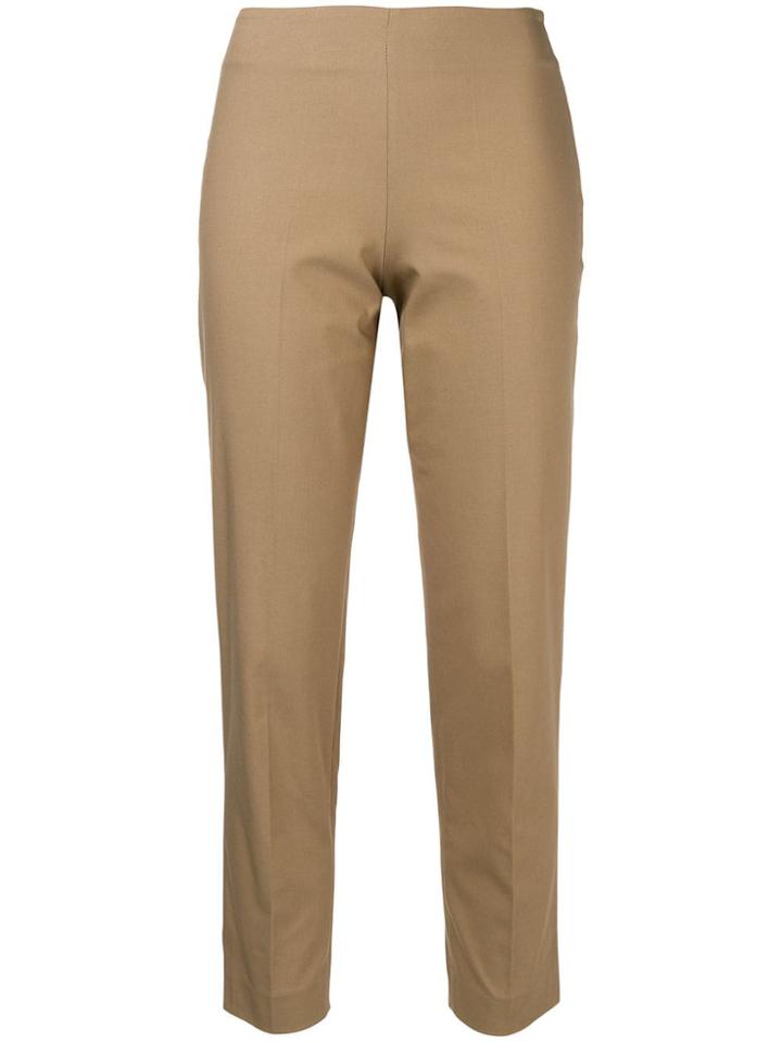 Brunello Cucinelli Cropped Slim Trousers - Neutrals