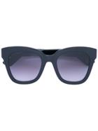 Gucci Eyewear Thick Square Frame Sunglasses - Black