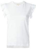 Steve J & Yoni P Flutter Sleeve Top, Women's, Size: M, White, Rayon/cotton