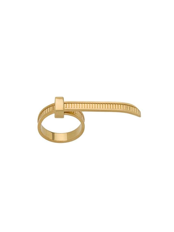 Ambush Zip Tie Ring - Gold