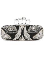 Alexander Mcqueen 'knuckle' Long Box Clutch - Black