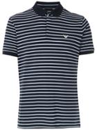 Emporio Armani Striped Polo Shirt - Blue