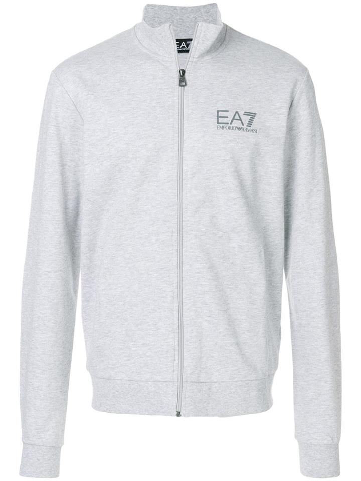 Ea7 Emporio Armani Zipped Tracksuit - Grey