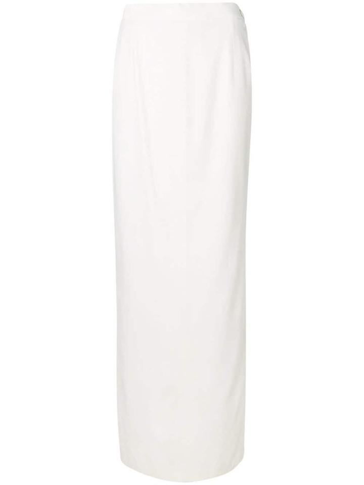 Gianfranco Ferre Vintage 1990's Embroidered Maxi Skirt - Neutrals