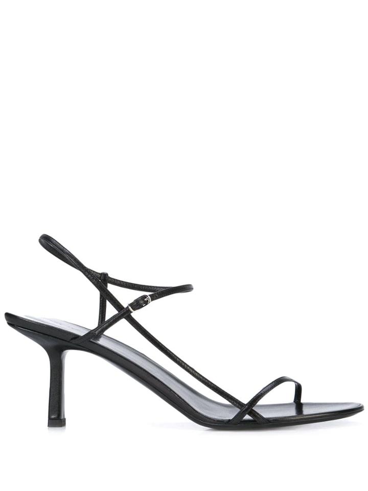 The Row Bare Sandals - Black