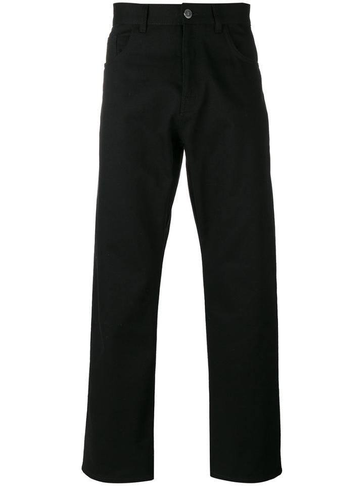 Raf Simons Low Crotch Jeans, Men's, Size: 30, Black, Cotton