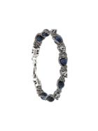 Emanuele Bicocchi Foxtail Braided Chain Bracelet - Silver