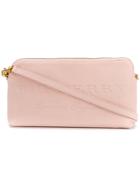 Burberry Logo Clutch Bag - Pink & Purple