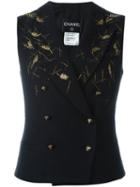 Chanel Vintage Double Breasted Waistcoat