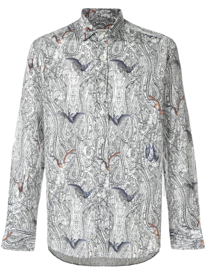 Etro Modern Classic Fit Shirt - Grey