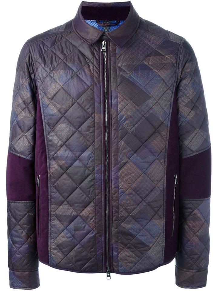 Etro Zipped Padded Jacket