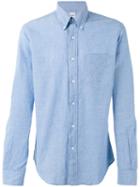 Aspesi Chambray Shirt, Men's, Size: Medium, Blue, Cotton