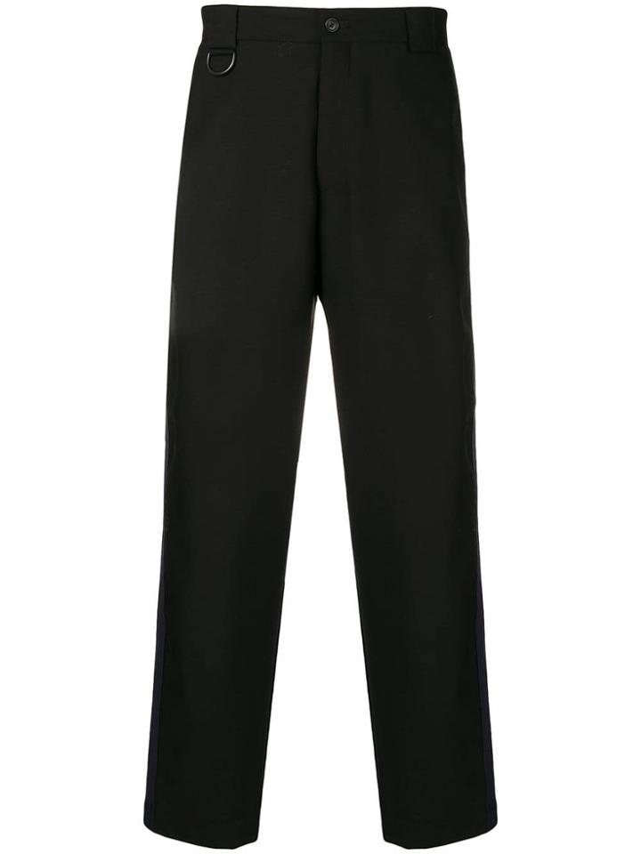 Paul Smith Tuxedo Stripe Trousers - Black