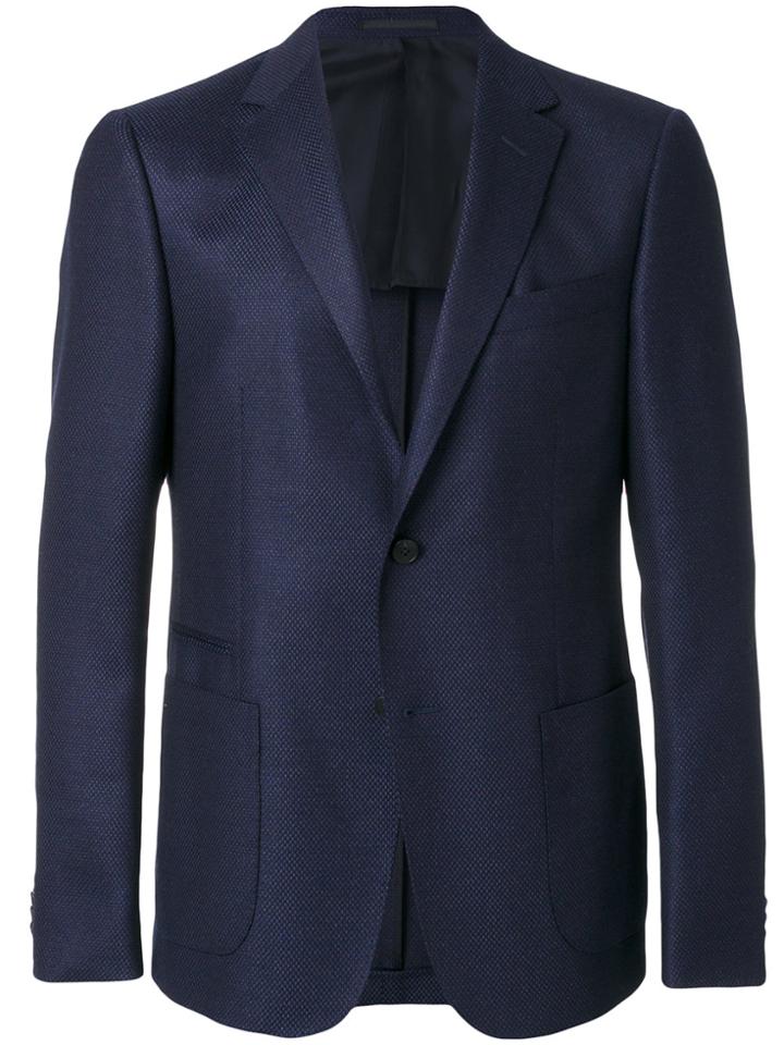 Ermenegildo Zegna Patch Pocket Blazer - Blue