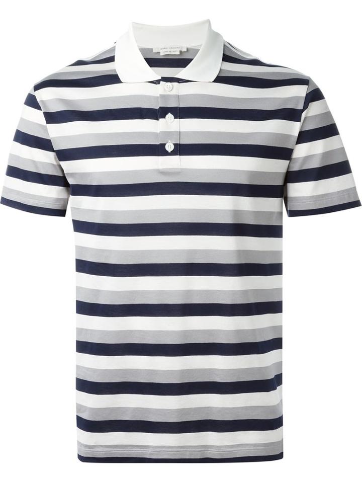 Marc Jacobs Striped Polo Shirt