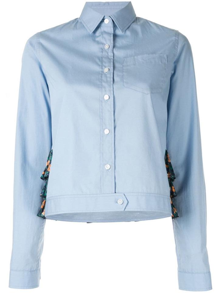Kolor Boxy-fit Shirt - Blue