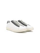 Douuod Kids Lace Up Sneakers - White