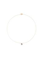 Hum Floral Pendant Necklace - Metallic