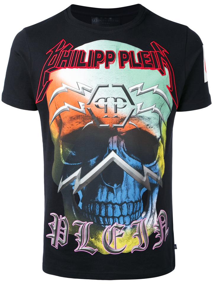Toko T-shirt - Men - Cotton - Xxl, Black, Cotton, Philipp Plein
