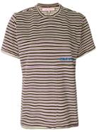 Eckhaus Latta Thin Striped T-shirt - Multicolour