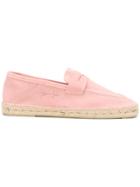 Manebi Loafer Espadrilles - Pink & Purple