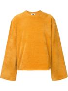 H Beauty & Youth Wide Sleeve Sweater - Yellow & Orange