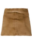Max Mara Mink Fur Scarf - Brown