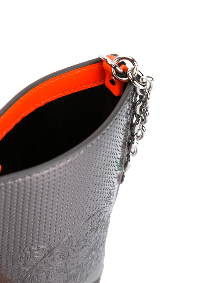 Kenzo - Tiger Phone Holder - Women - Leather - One Size, Grey, Leather