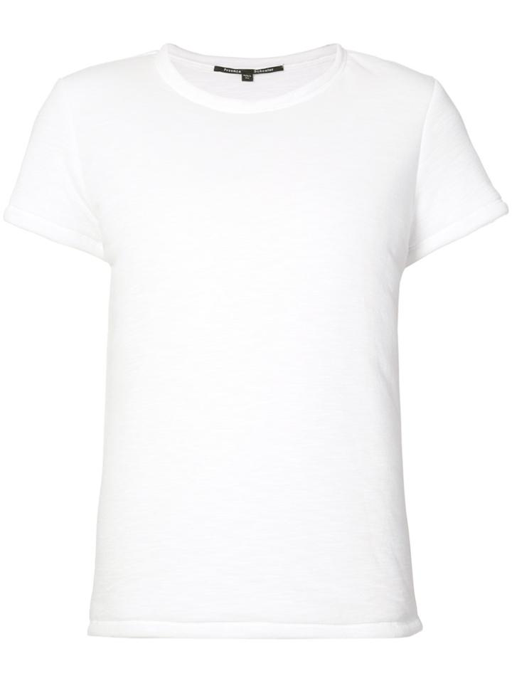 Proenza Schouler Padded Short Sleeve T-shirt - White