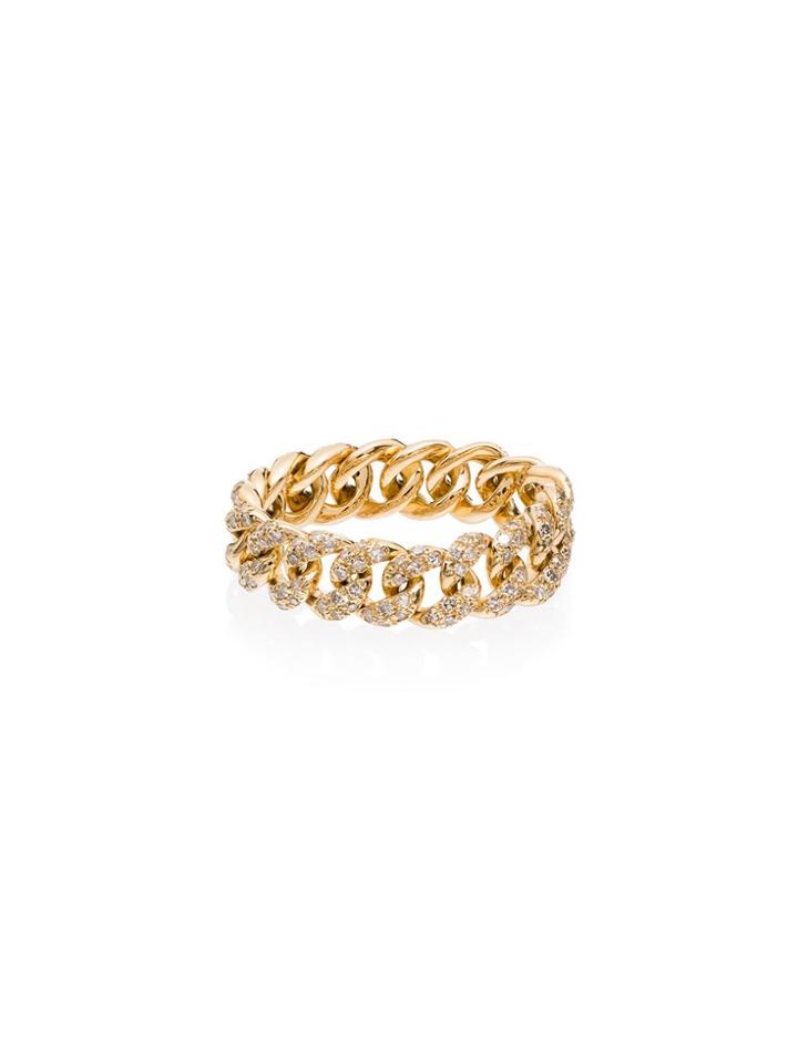 Shay 18kt Yellow Gold Link Diamond Ring