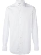 Barba 'popelin' Shirt, Men's, Size: 41, White, Cotton