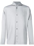 Homme Plissé Issey Miyake Spread Collar Shirt - Grey
