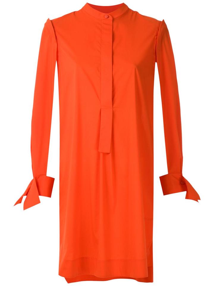 Gloria Coelho Short Shirt Dress - Orange