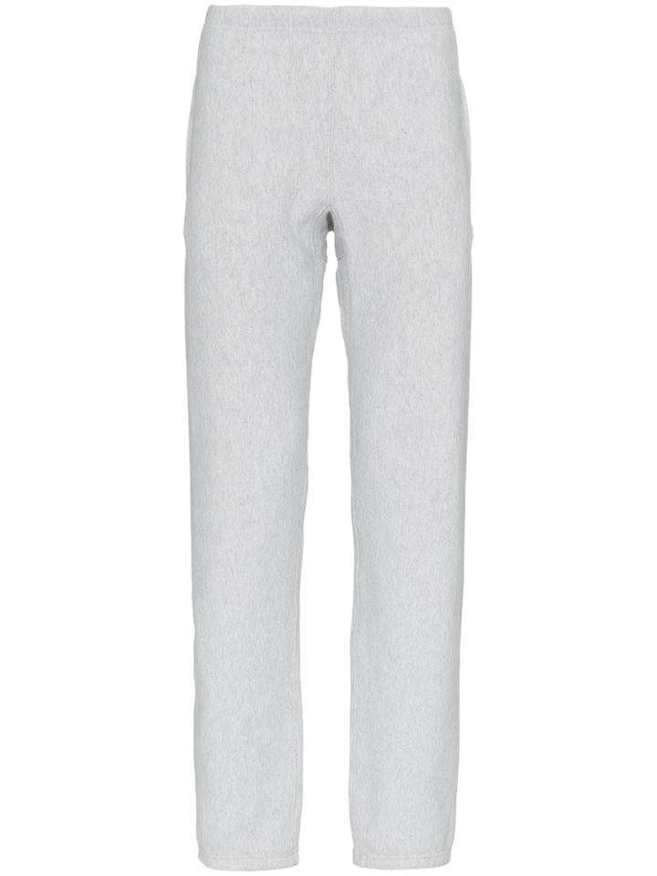 Champion Grey Reverse Weave Terry Cotton Sweat Pants