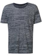 Atm Anthony Thomas Melillo Striped T-shirt, Men's, Size: Medium, Blue, Cotton