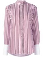 Victoria Victoria Beckham 'structured Cuff' Shirt, Women's, Size: 12, White, Cotton