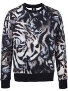 Ps By Paul Smith Animal Print Sweatshirt, Men's, Size: Small, Black, Cotton