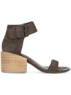 Marsèll Buckle Ankle Strap Sandals - Brown