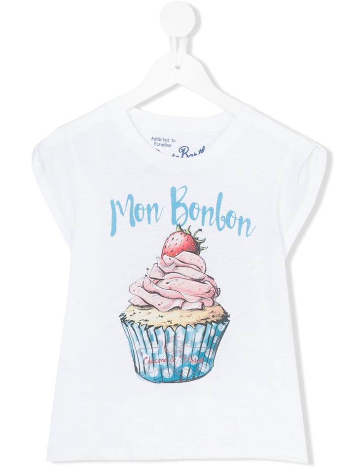 Mc2 Saint Barth Kids - Amelie Cupcake T-shirt - Kids - Cotton - 12 Yrs, White