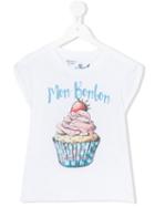 Mc2 Saint Barth Kids - Amelie Cupcake T-shirt - Kids - Cotton - 12 Yrs, White