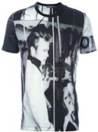 Dolce & Gabbana James Dean Print T-shirt, Men's, Size: 52, Grey, Cotton