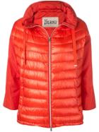 Herno Short Puffer Jacket - Orange