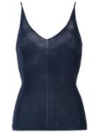 Mara Mac Knit Tank Top - Blue