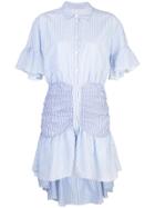 Cinq A Sept Striped Asher Dress - Blue