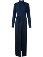 A.f.vandevorst 'dancing' Dress, Women's, Size: 36, Blue, Silk/spandex/elastane/lyocell/virgin Wool
