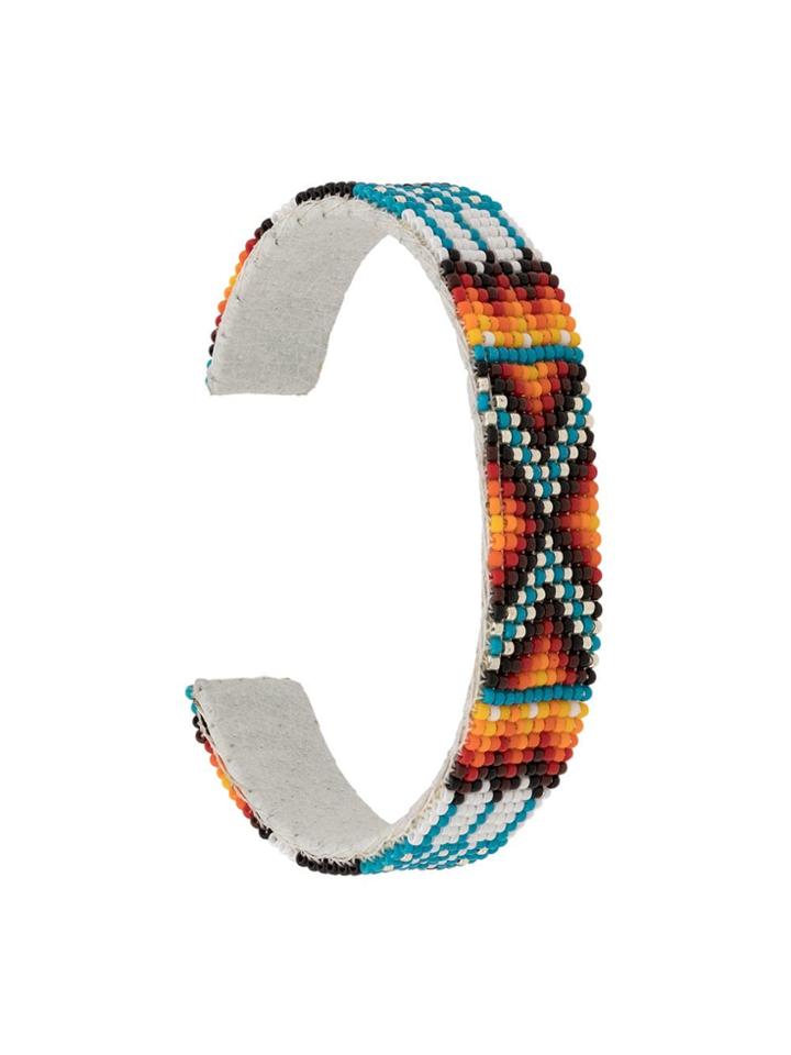Jessie Western Beaded Bracelet - Orange