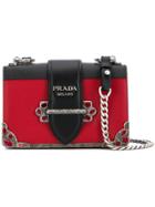 Prada Small Cahier Bag - Red