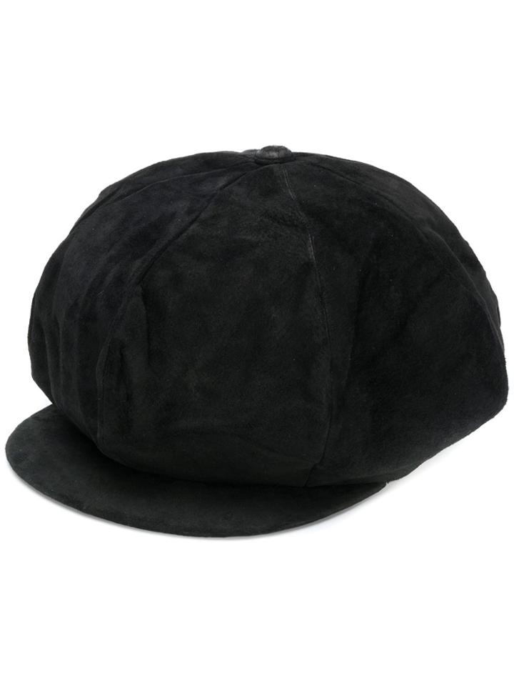 Hender Scheme Newsboy Plain Cap - Black
