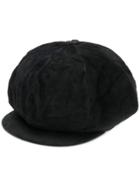 Hender Scheme Newsboy Plain Cap - Black