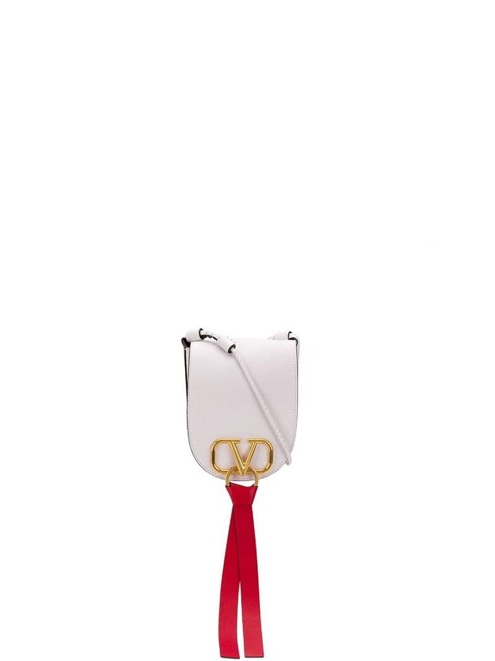 Valentino Valentino Garavani Small Vring Crossbody Bag - White